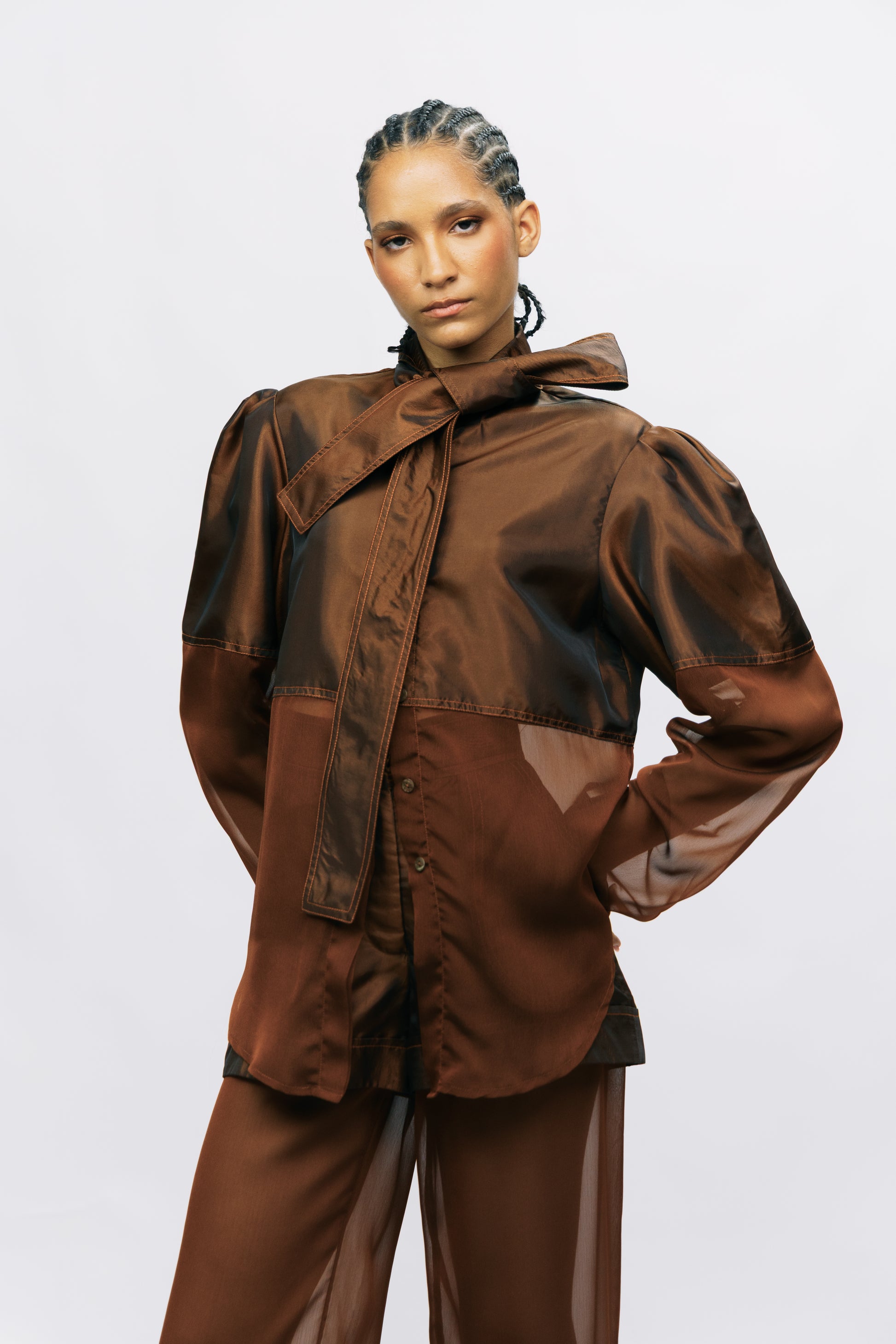 ATTACHE SHIRT - BRONZE